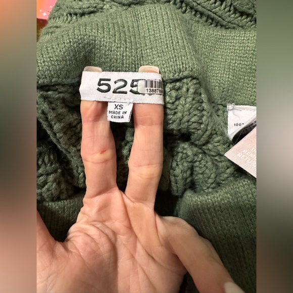 525 America Cable Knit Wide Leg Pants - Picture 6 of 7